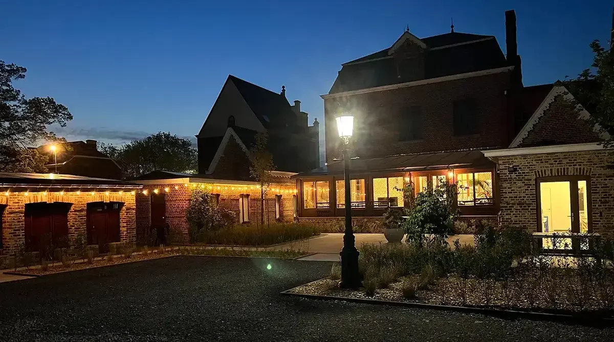 Vue de nuit de la Terrasse d'in Tudinio
