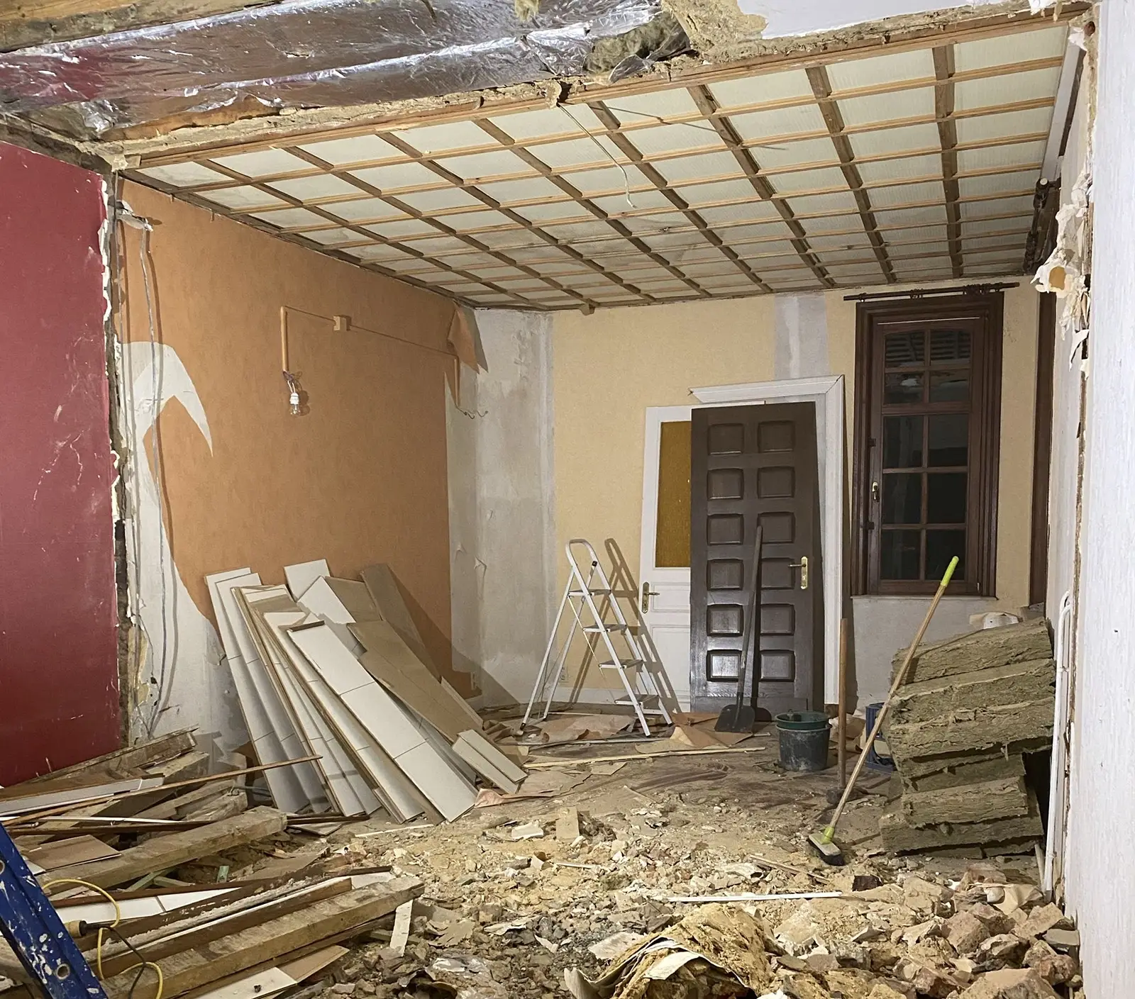 Travaux de rénovation d'In Tudinio en 2020